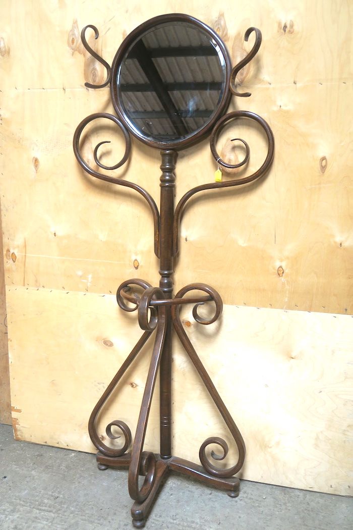 Beautiful Bentwood Mirror Stand